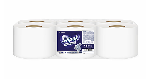 Selpak 7906628 Professional İçten Çekmeli Tuvalet Kağıdı 220 Mt x6