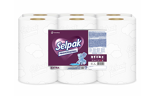 Selpak 7906630 Professional Extra Sensörlü Havlu 21 Cm-70 Mt x6