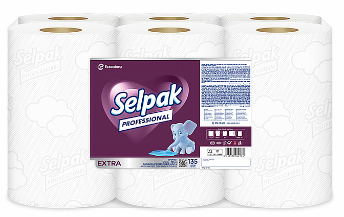 Selpak 7906631 Professional Sensörlü Havlu 21 Cm*135 Mt 6lı - 1