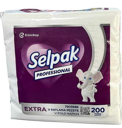 Selpak 7906634 V Katlı Peçete 24x200