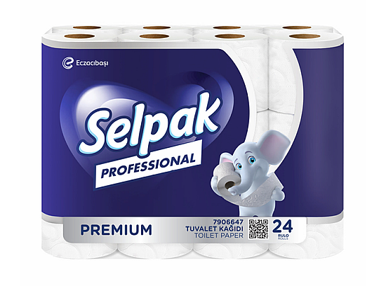 Selpak 7906647 Professional Premium Tuvalet Kağıdı 3 Katlı 24'lü