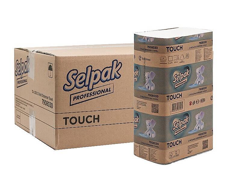 Selpak 7908030 Professional Touch Z Katlı Havlu 20x24 Cm - 1