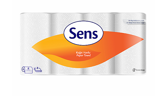 Sens 7906292 Rulo Havlu-8 Li (85 Yaprak )