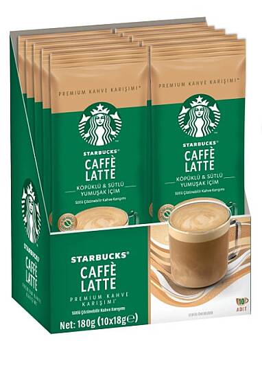 Starbucks Latte 18gr. 10lu