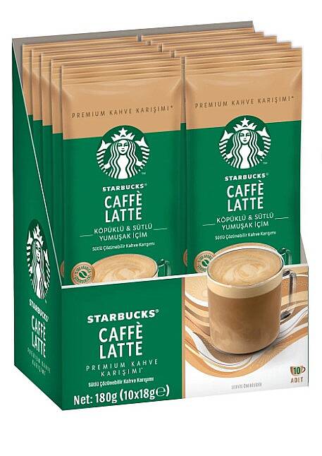 Starbucks Latte 18gr. 10lu - 1